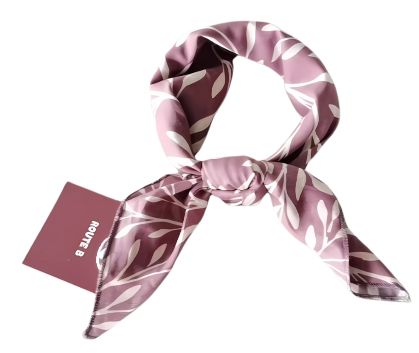 Bandana Mauve Leaf