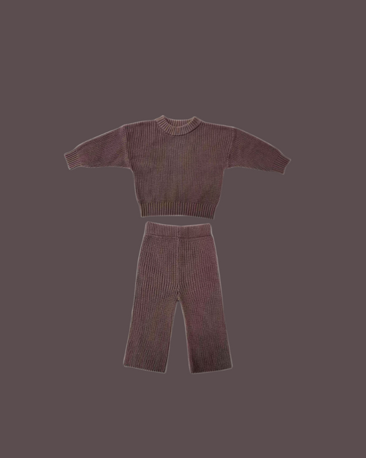 Knit Set – Mocha Brown