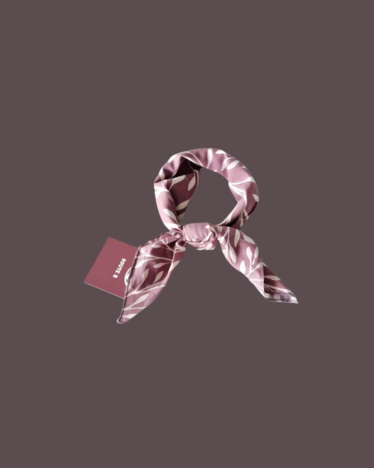 Bandana Mauve Leaf