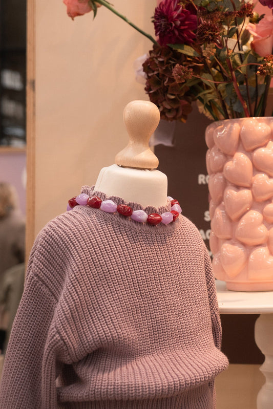 Necklace Lila Cherry