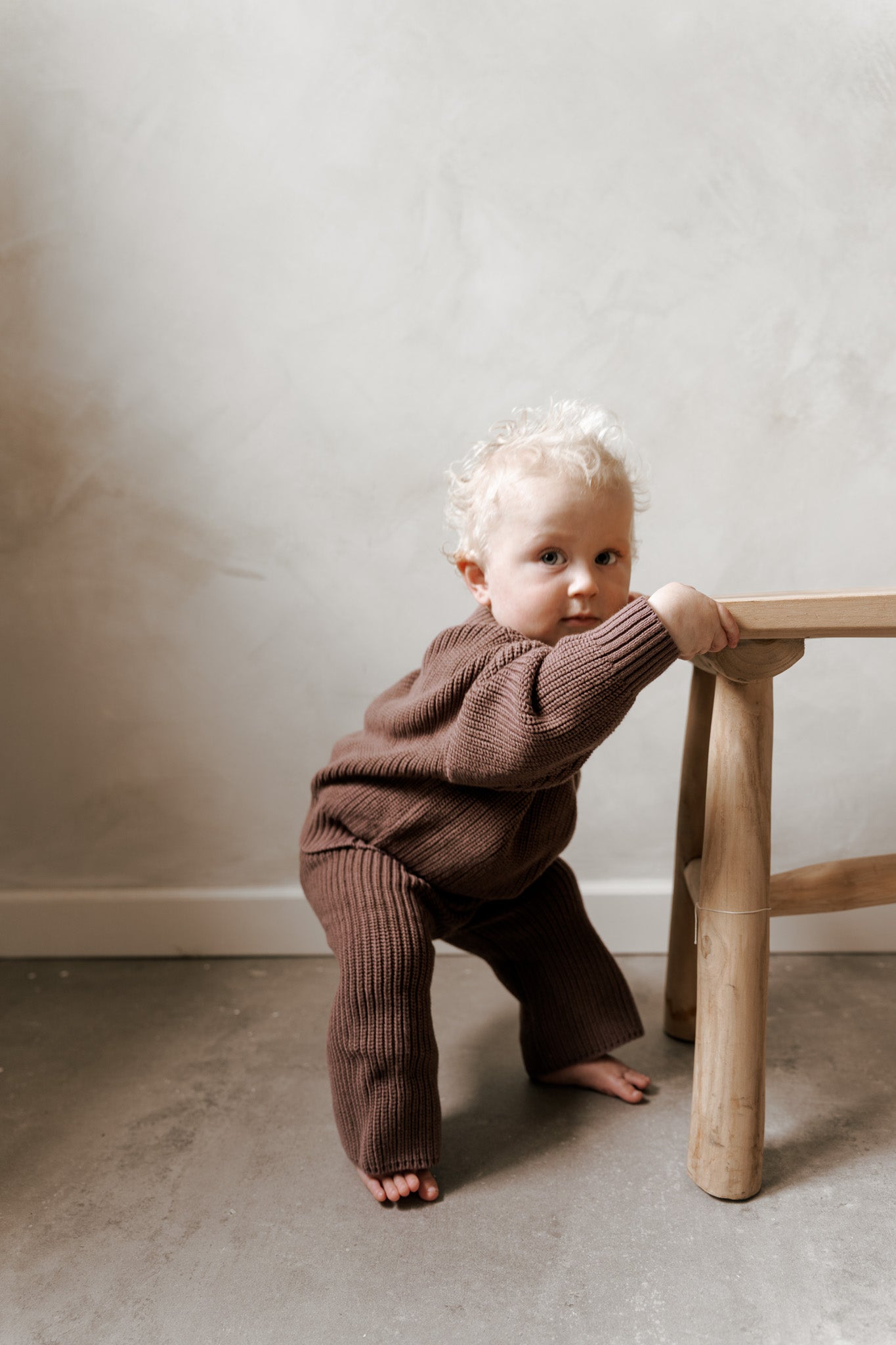 Knit Set β Mocha Brown