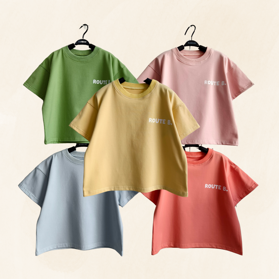 Hippe oversized shirts kleur