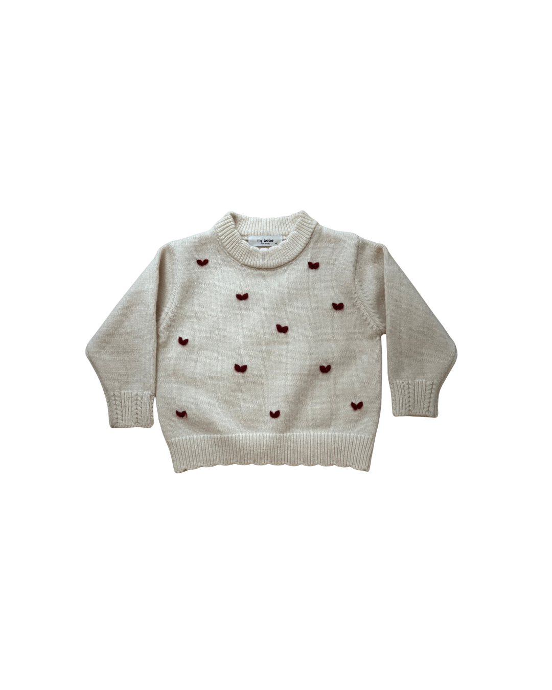Herzchenpullover