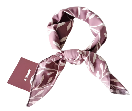Bandana Mauve Leaf