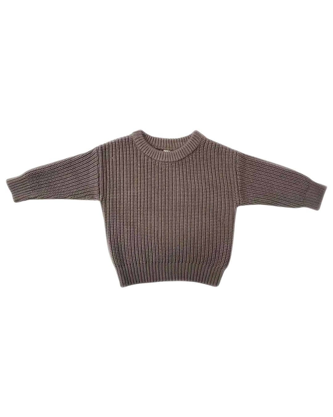 Strickpullover Mokka