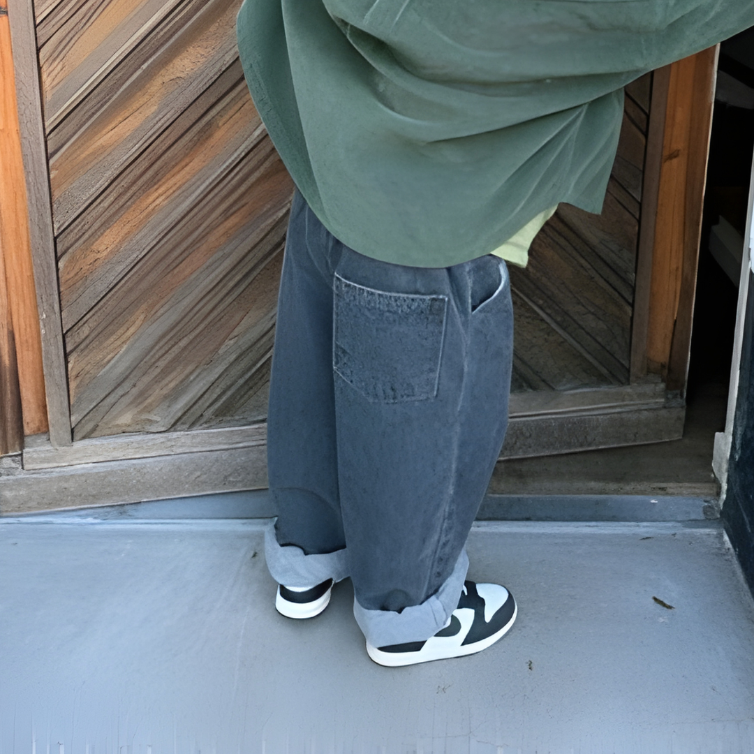 Fleece jeans