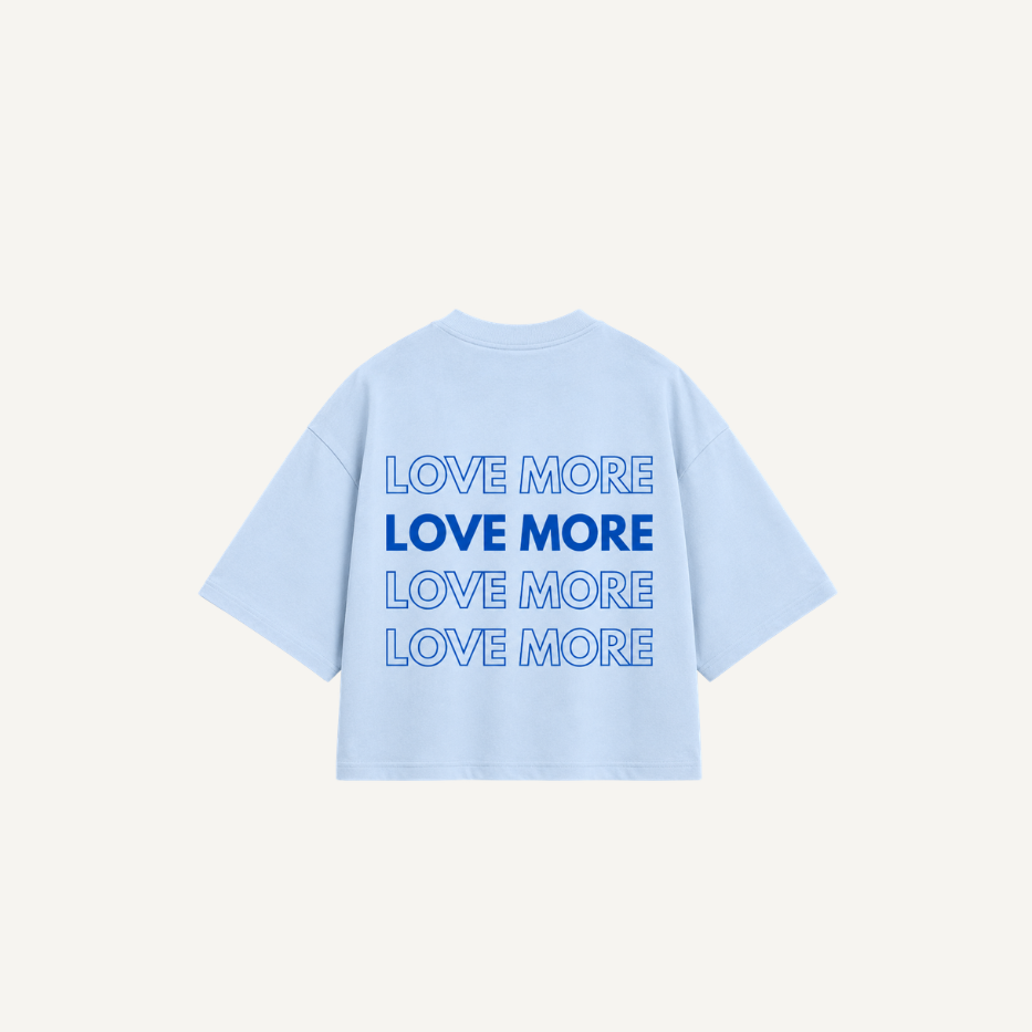 Oversized T-Shirt LOVE MORE