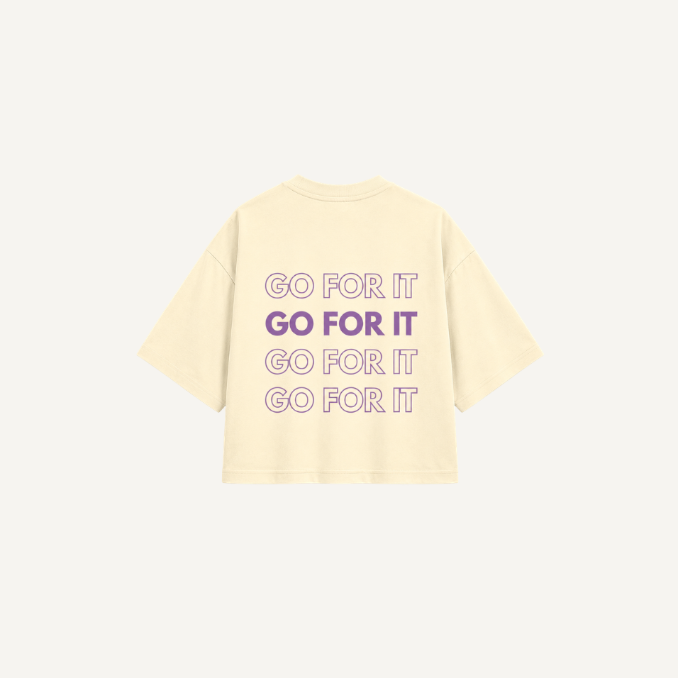 Oversized T-Shirt GO FOR IT