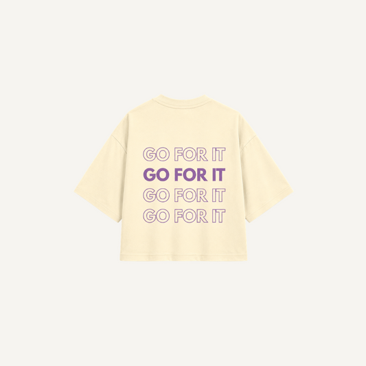 Oversized T-Shirt GO FOR IT