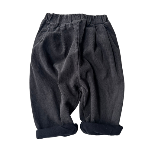 Fleece broekje grijs