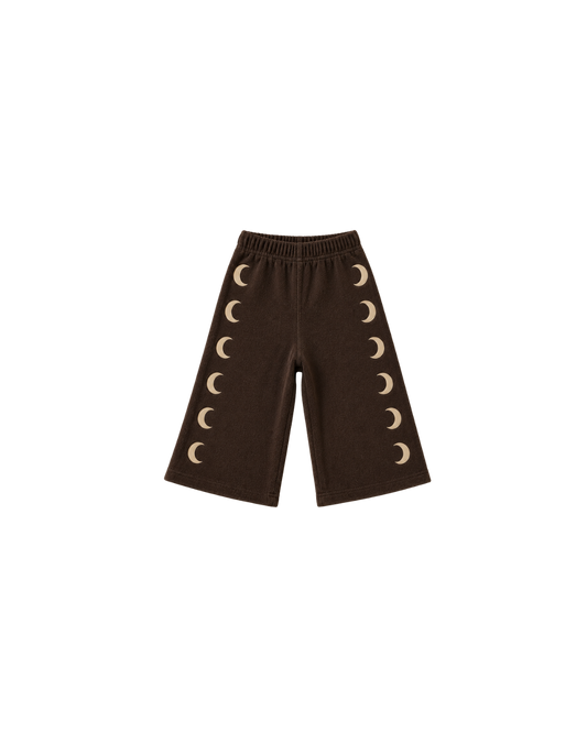 Chocolate Brown Terry Trousers | Moon 🌙