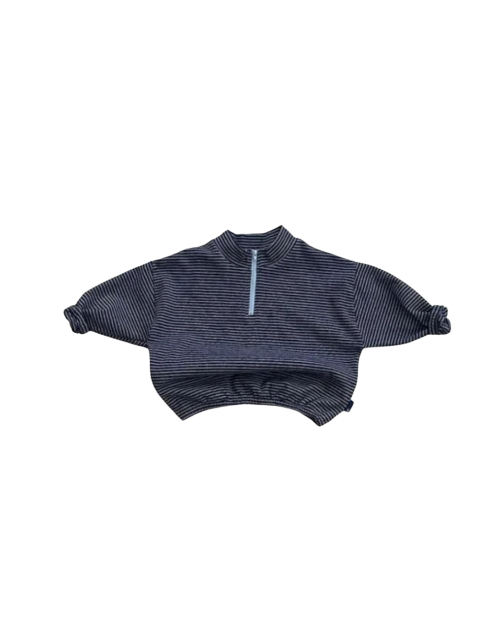Zip hoodie navy