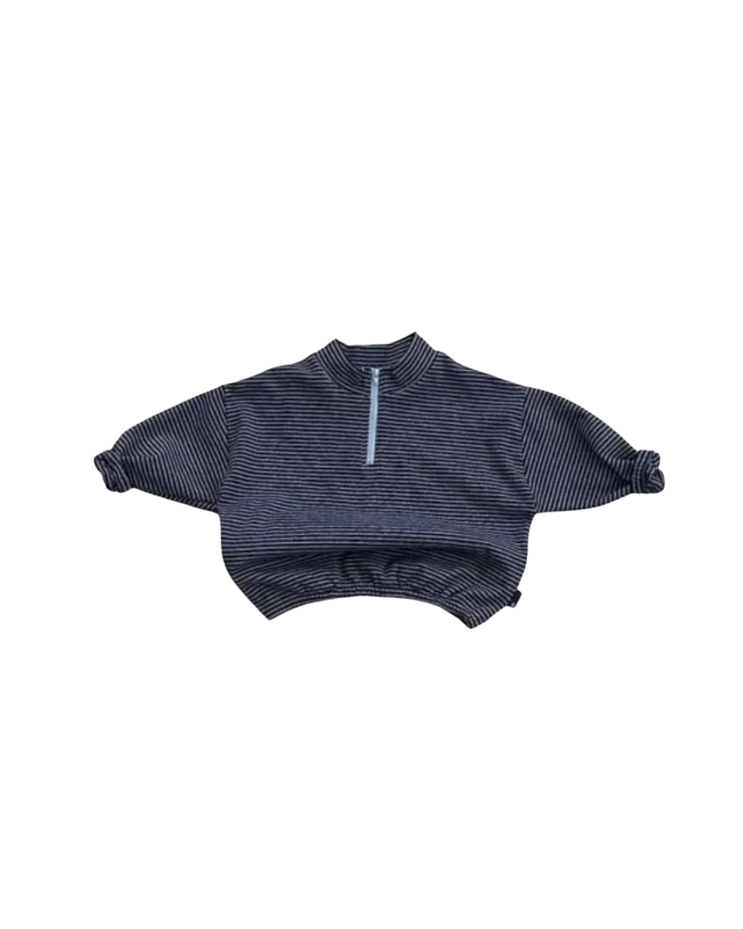 Zip hoodie navy