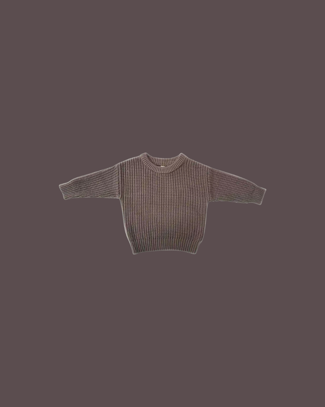 Knit sweater Mocha