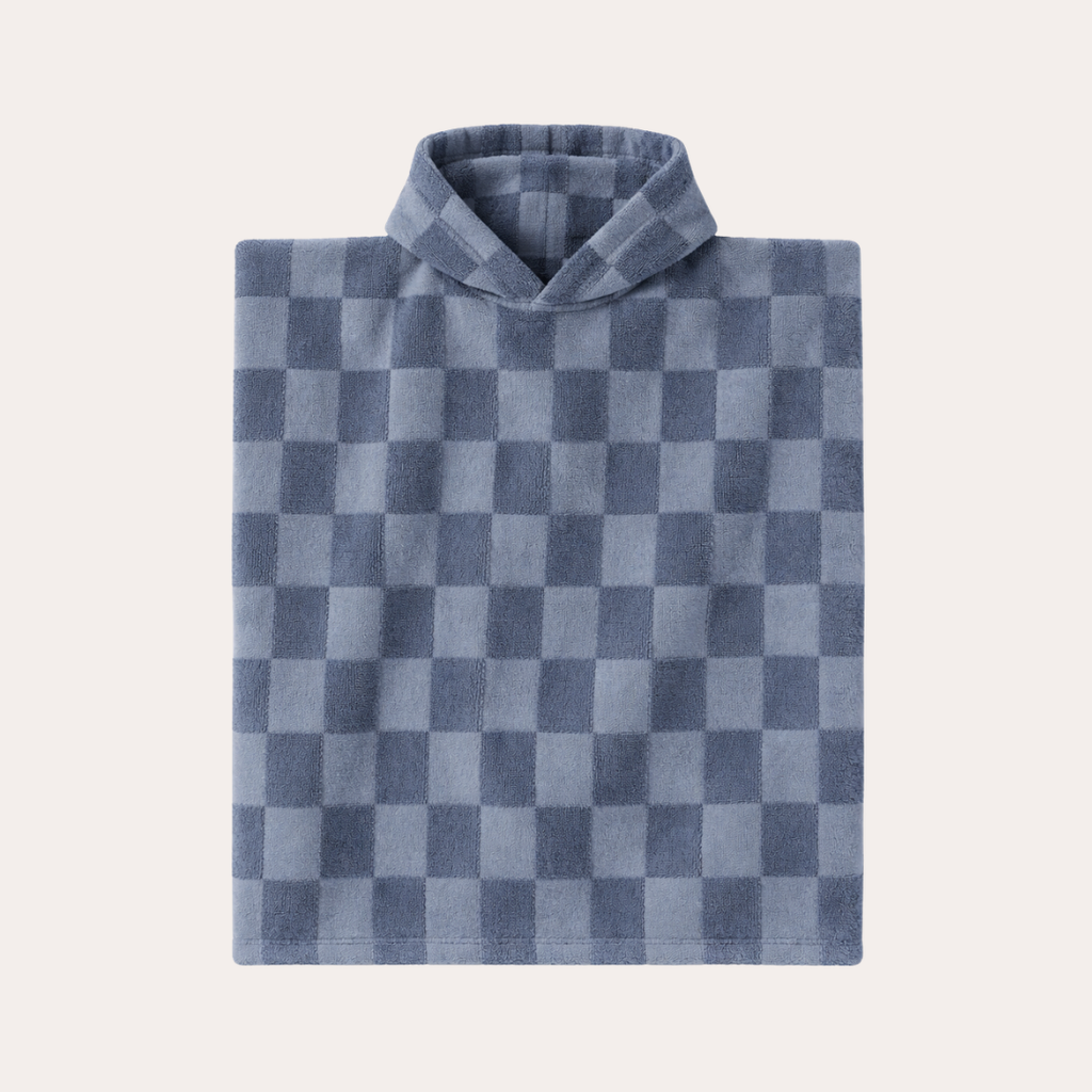 Bad poncho met print naar keuze