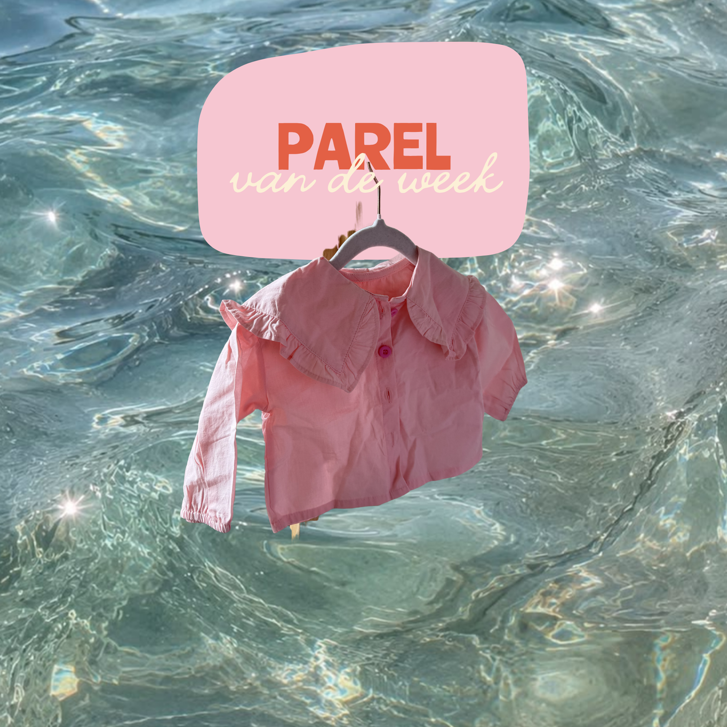Roze blouse 60/68