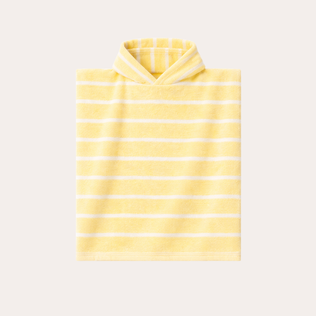 Bad poncho met print naar keuze