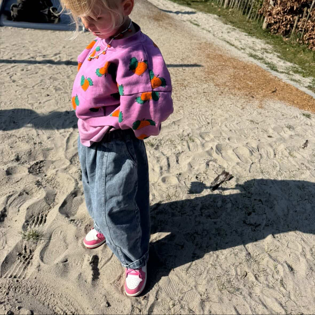 Stoere jeans, wijd model