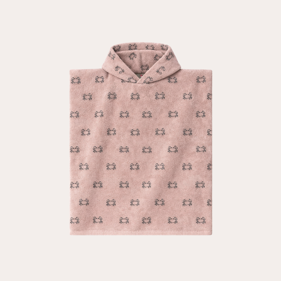 Bad poncho met print naar keuze