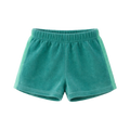 Badstof shortje groen