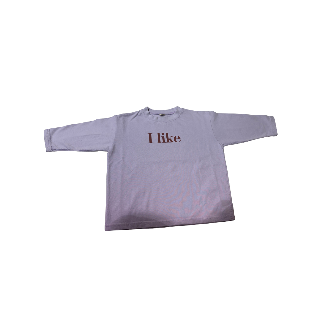 Longsleeve I Like lila