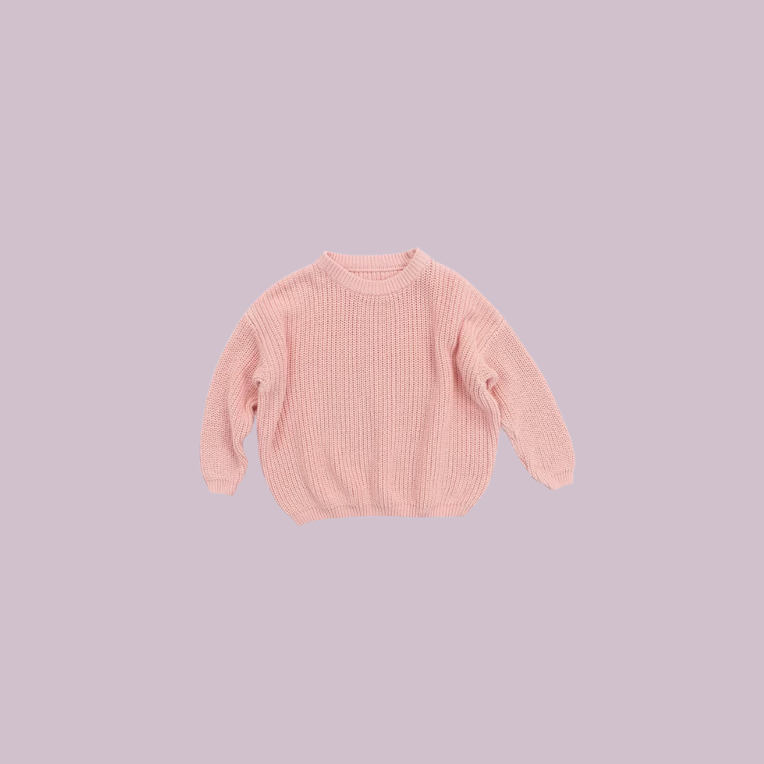 Strickpullover rosa