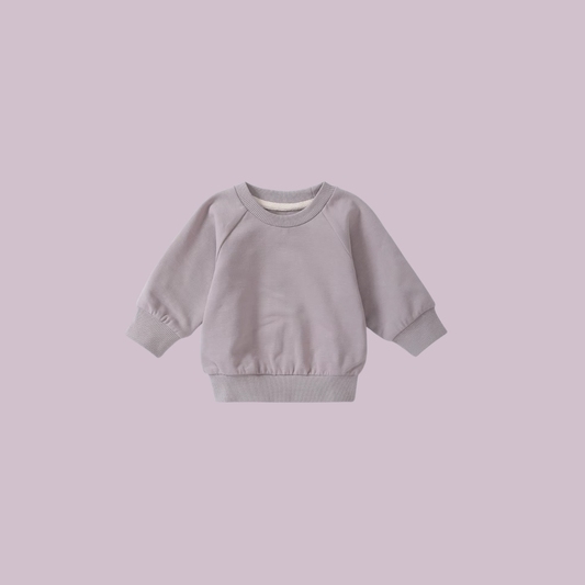 Oversized sweater grijs