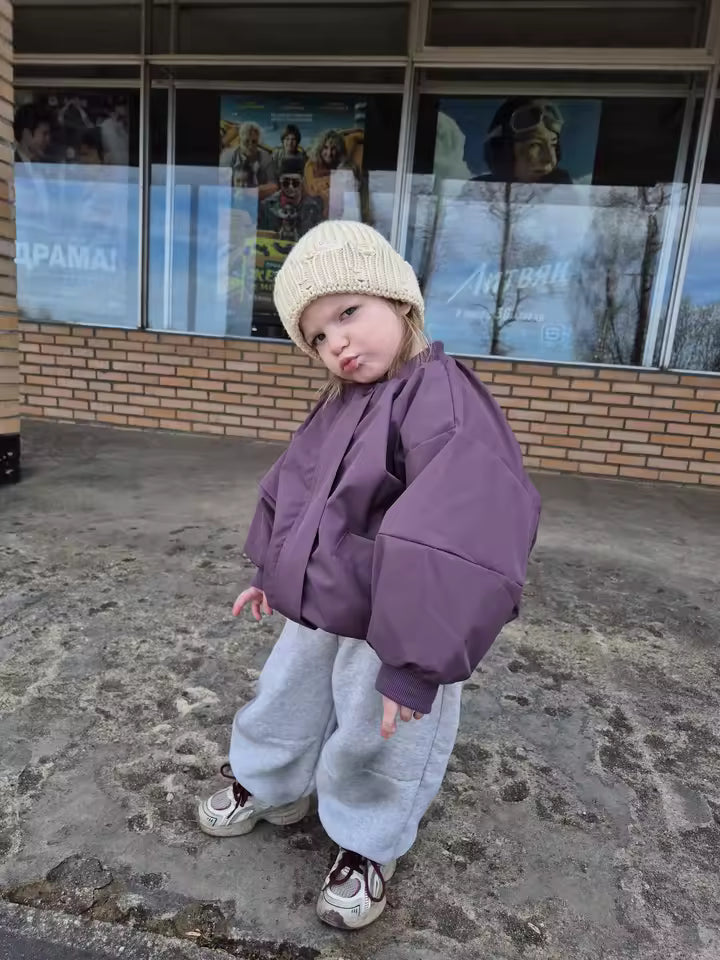 Mauve Oversized Bomber