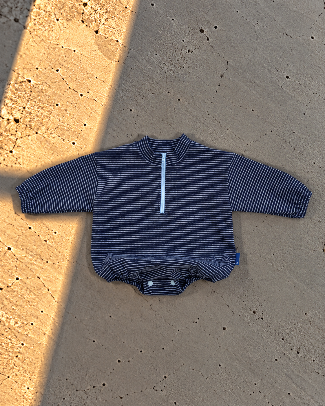 Zip-up Bodysuit Navy