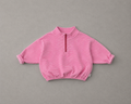 Zip hoodie pink