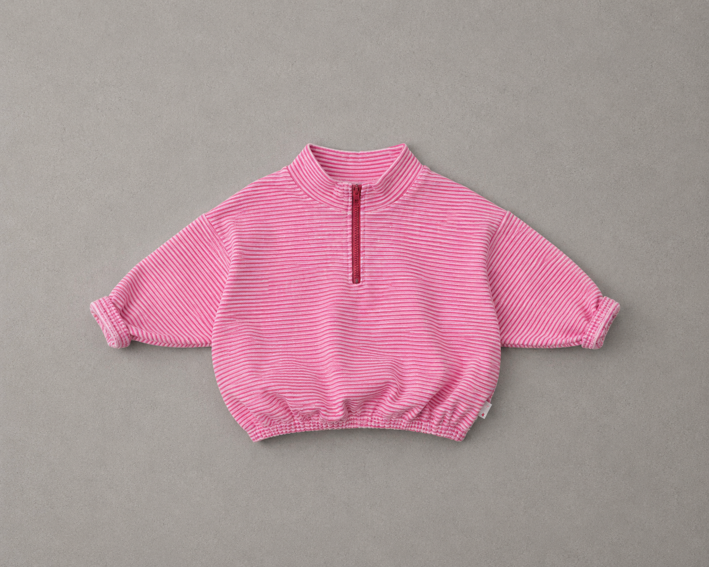 Zip hoodie pink