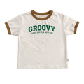 Groovy tee Beige/Bruin 92/98