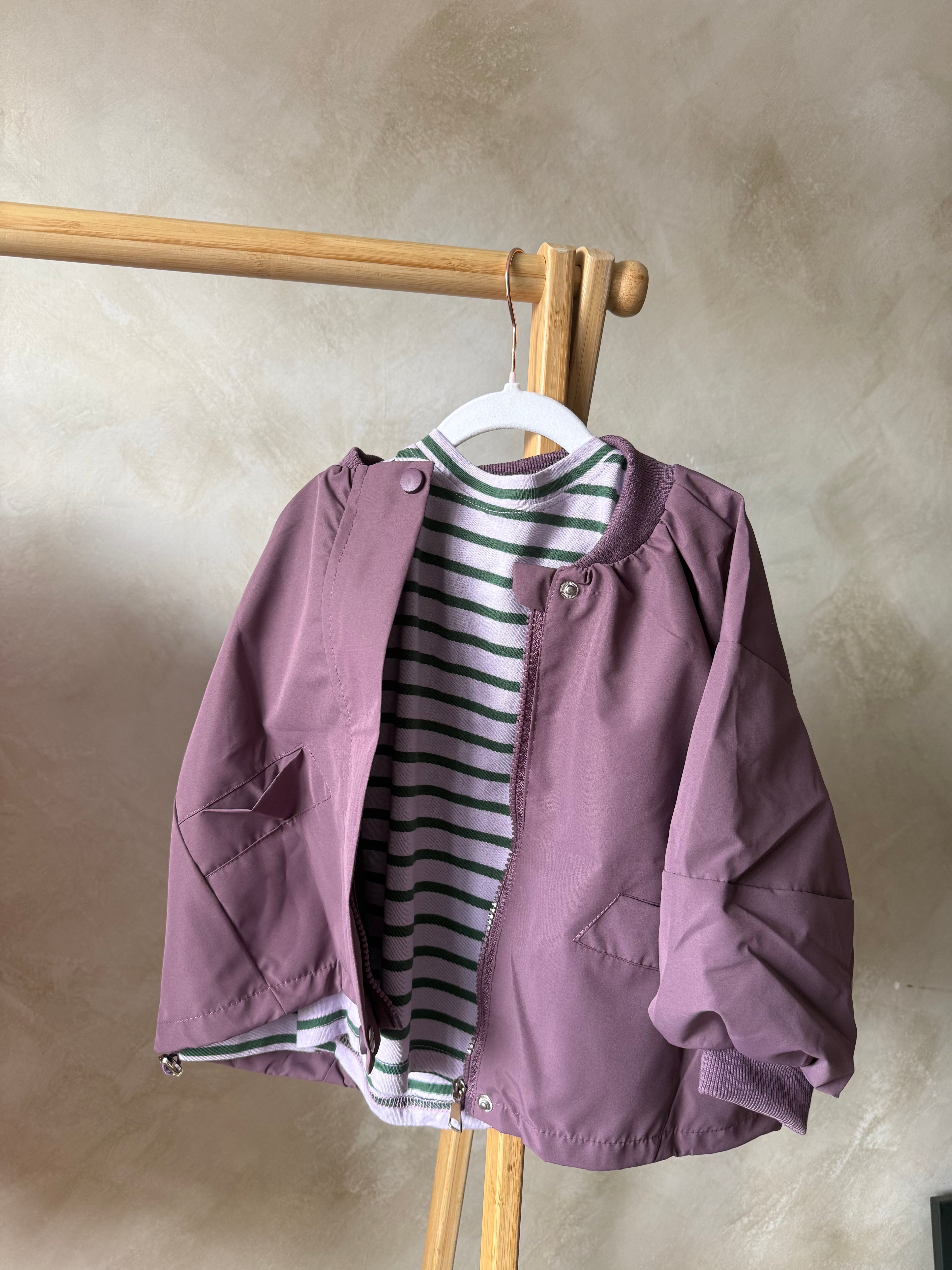 Mauve Oversized Bomber