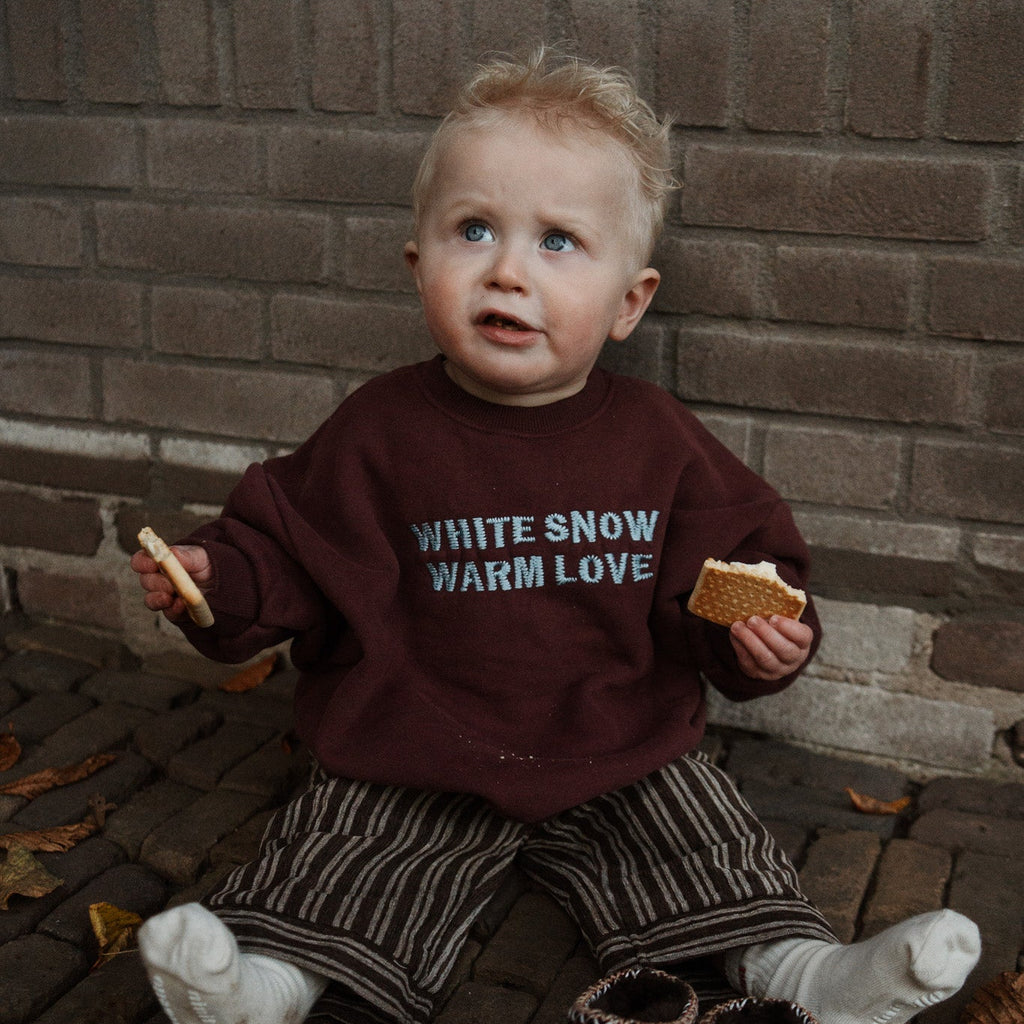 Sweatshirt burgundy