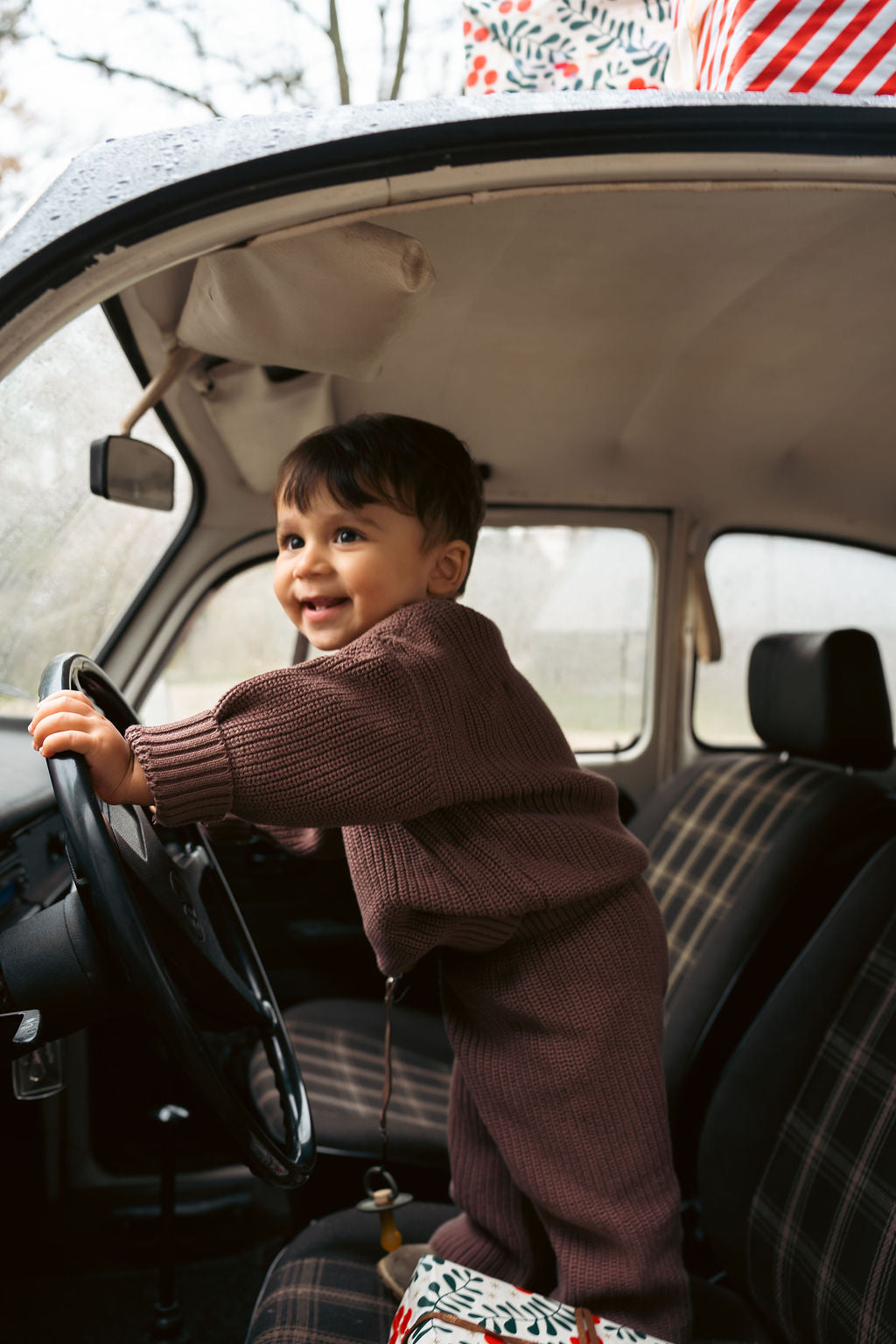 Knit Set – Mocha Brown