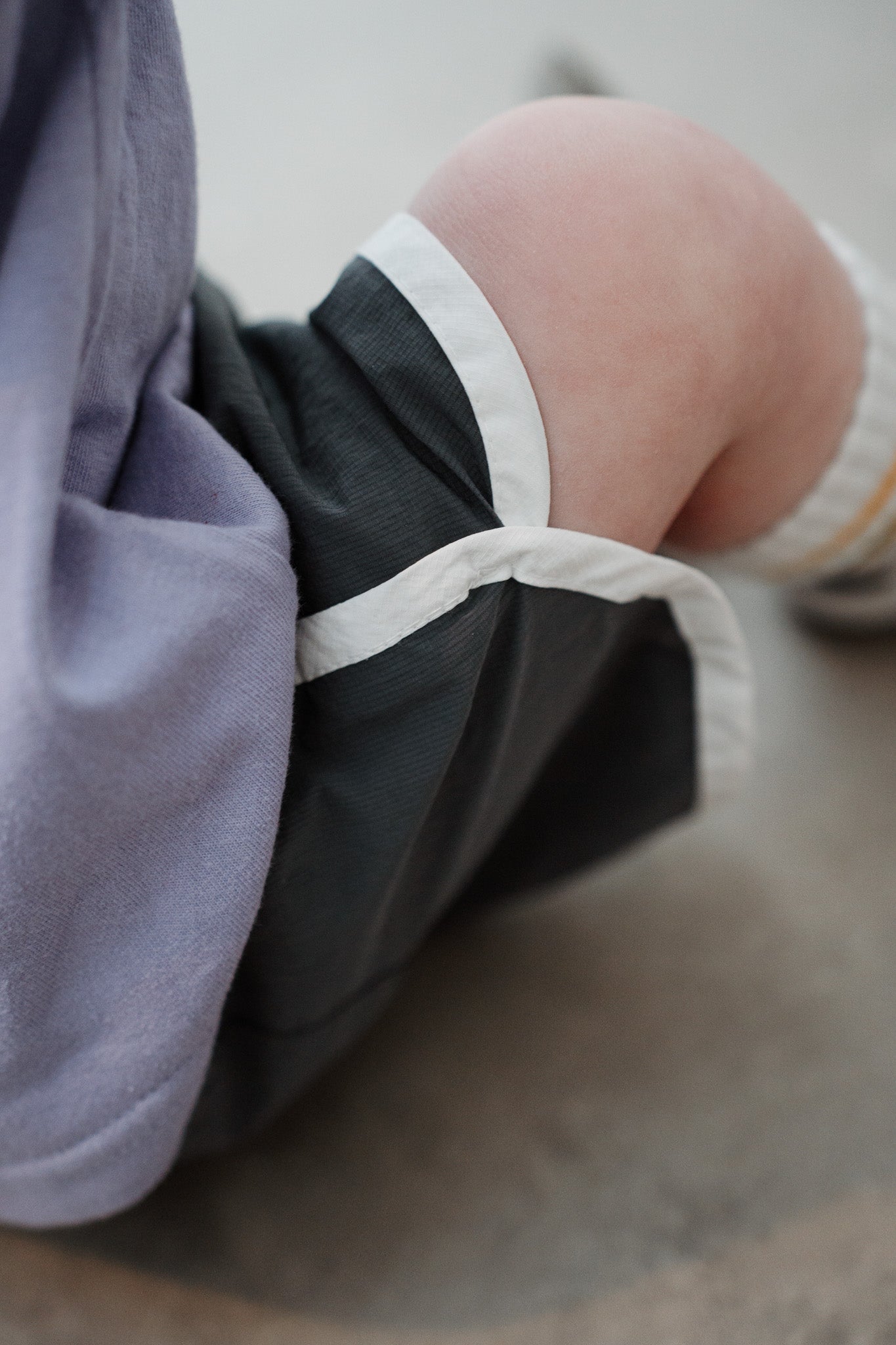 Marineblaue Shorts
