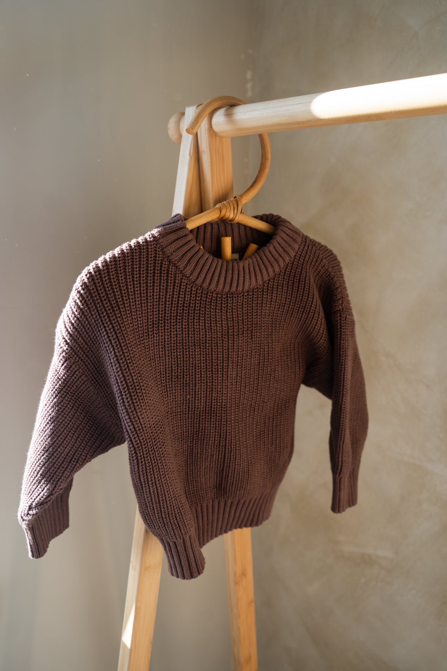 Knit sweater Mocha