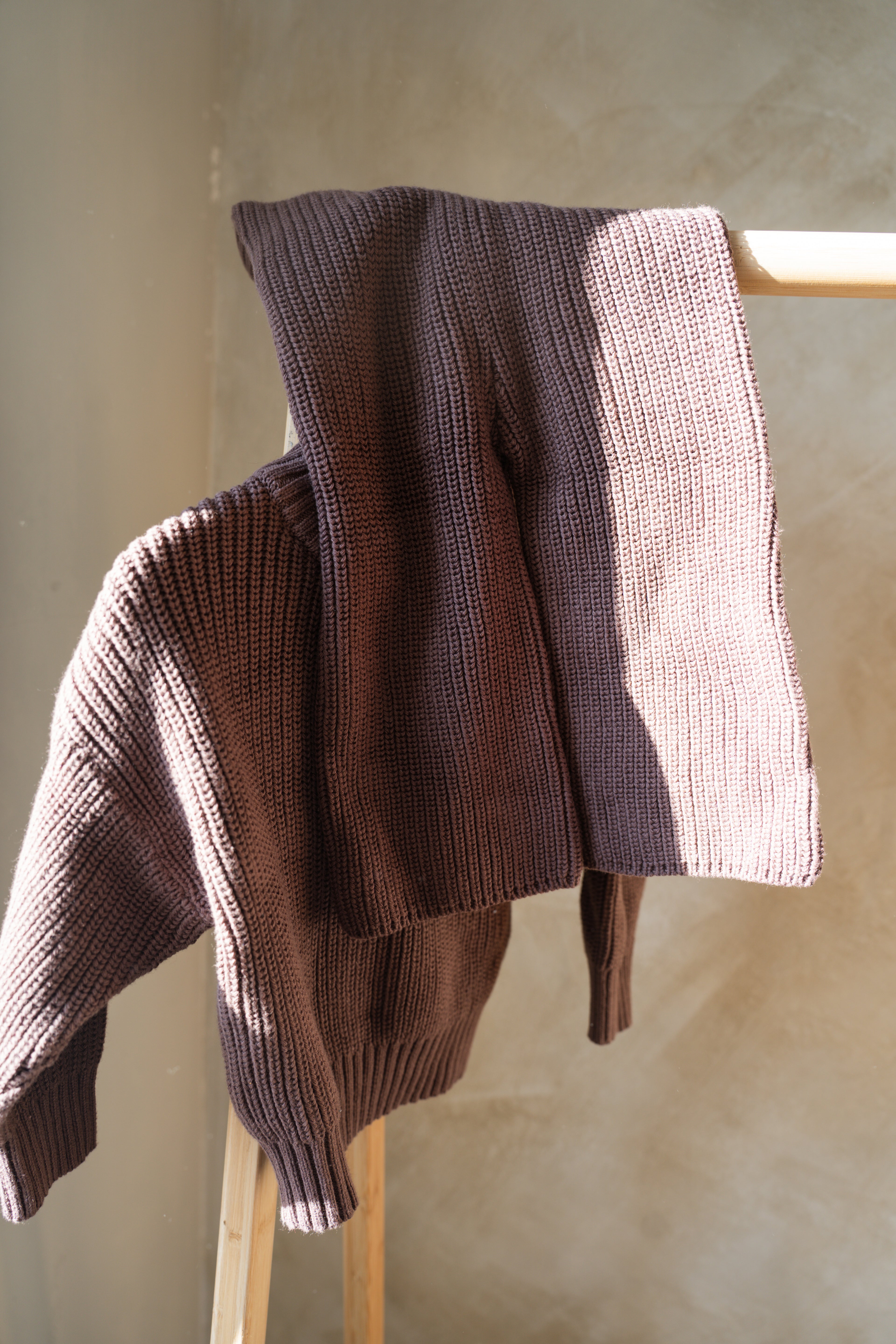 Strickset – Mokka-Braun