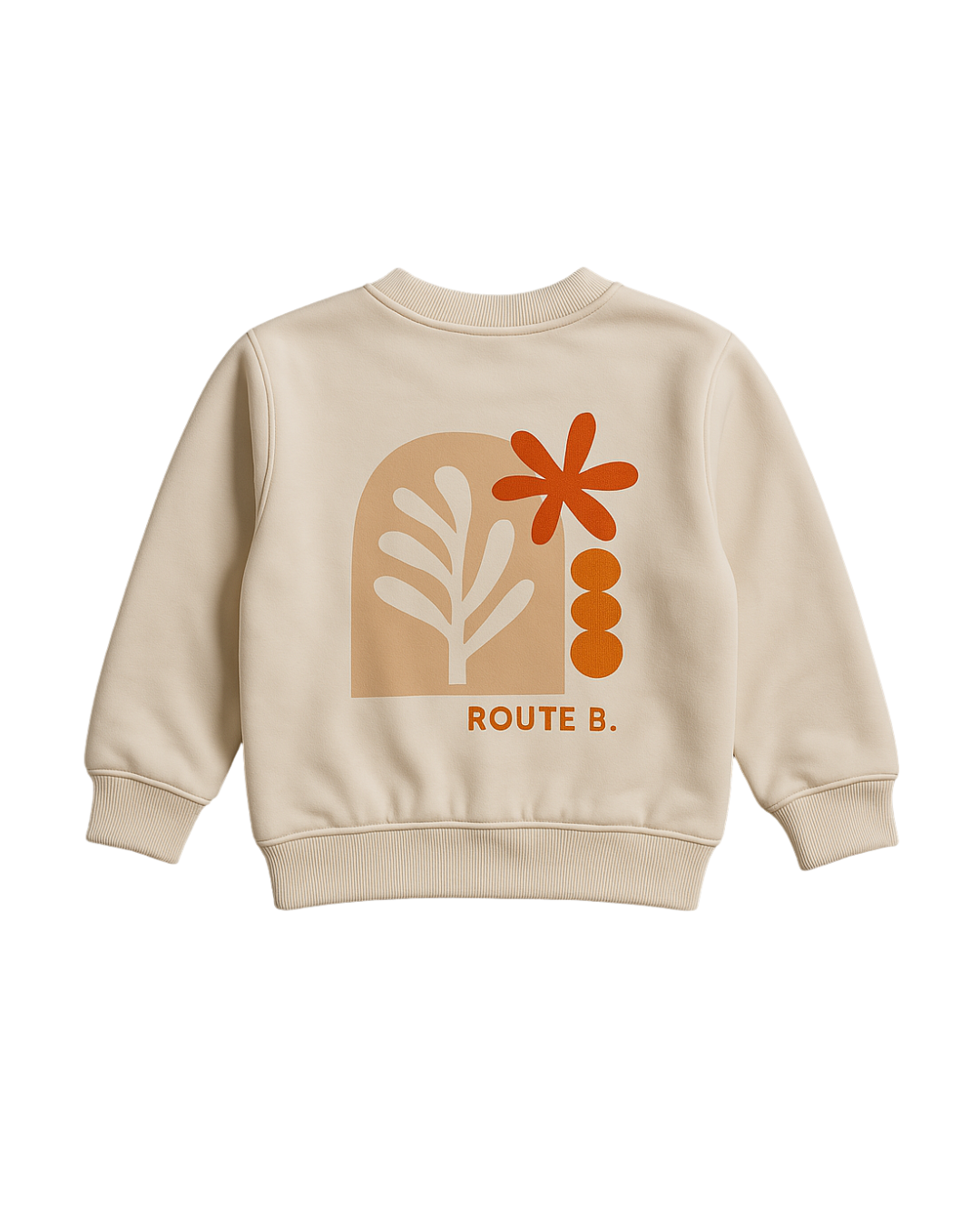Beigefarbener Pullover Route B