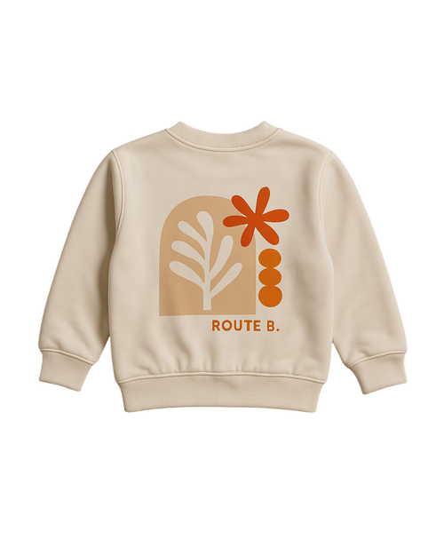 Beigefarbener Pullover Route B