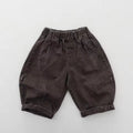 Dark grey balloon pants
