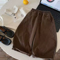 Brown balloon pants