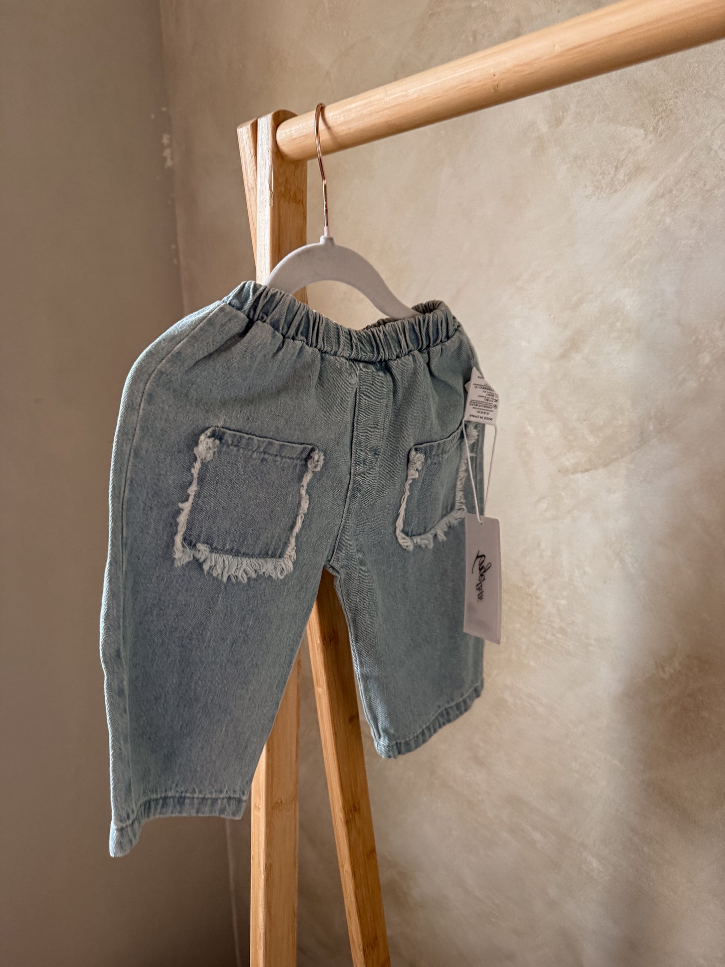 Denim wide leg 62/68
