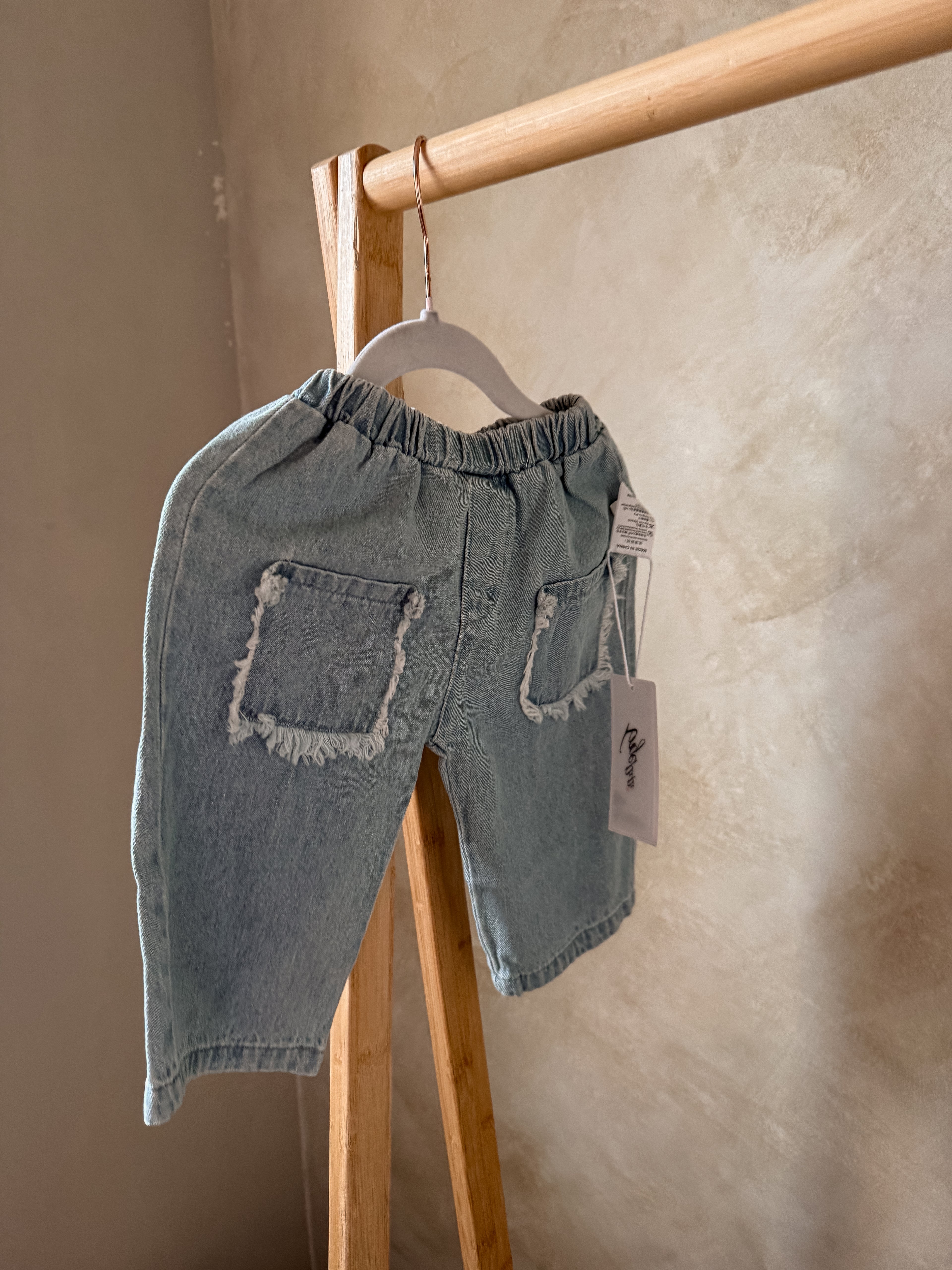 Denim wide leg 62/68