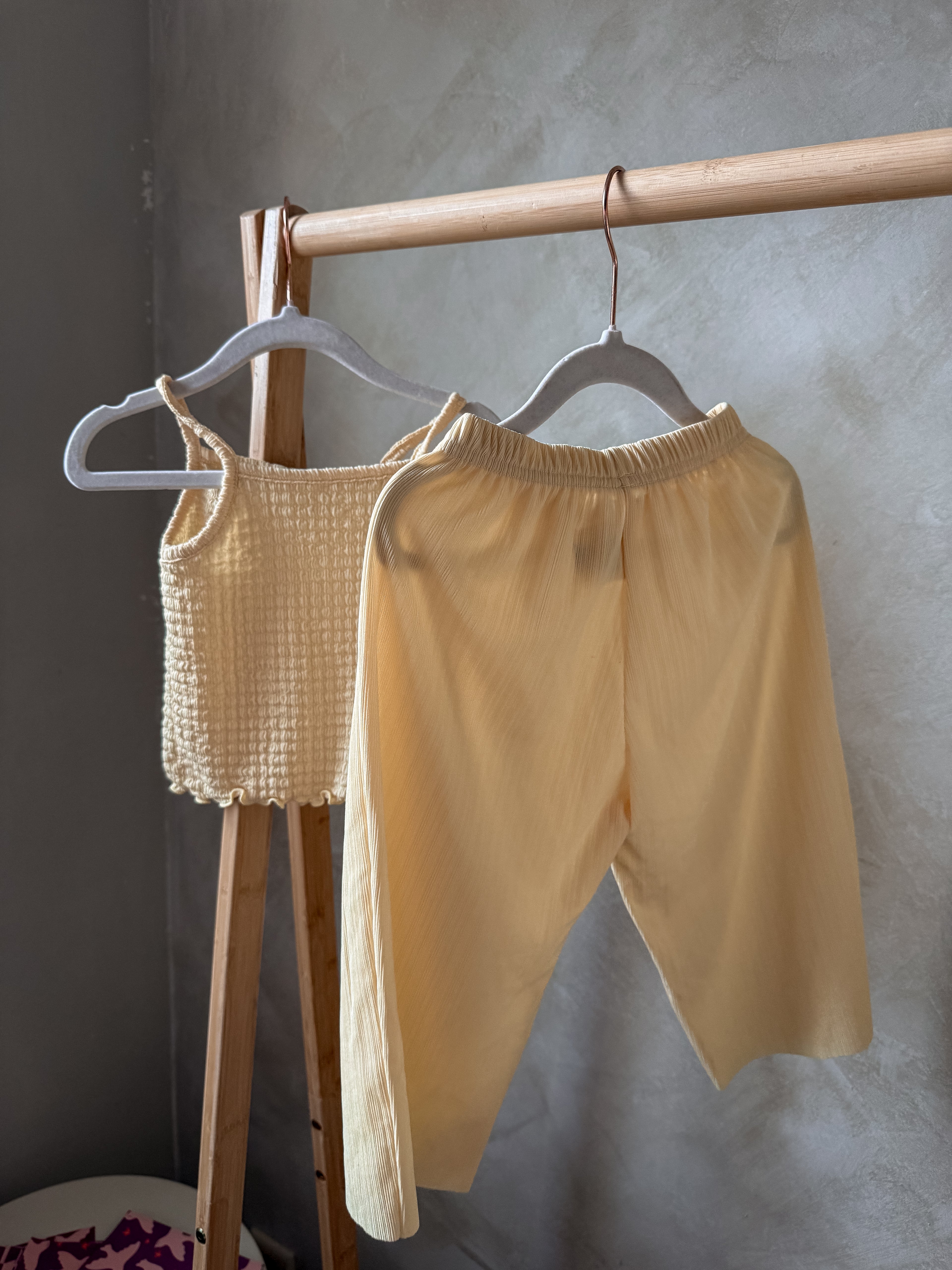 Butter yellow co-ord set 80/86