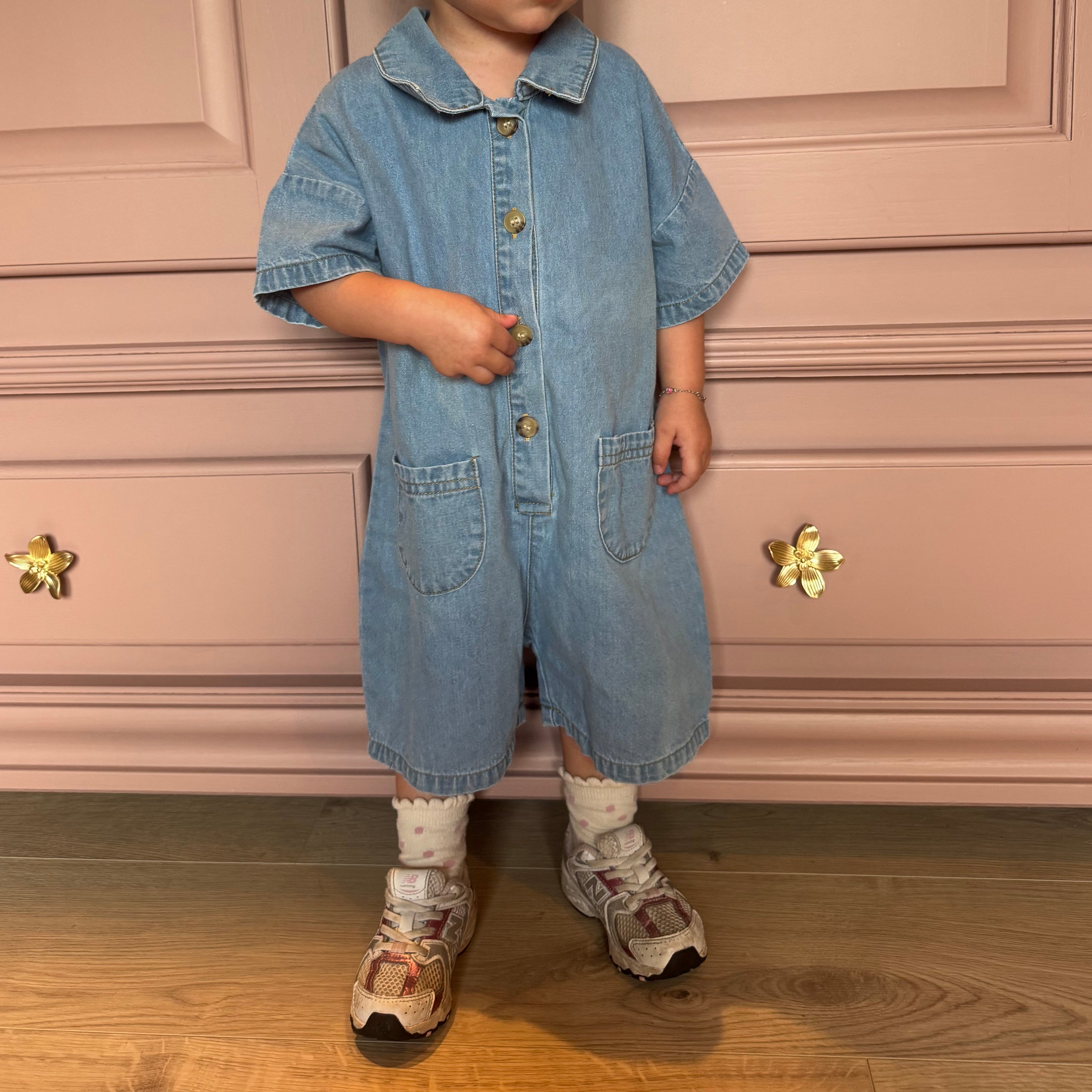 Denim jumpsuit