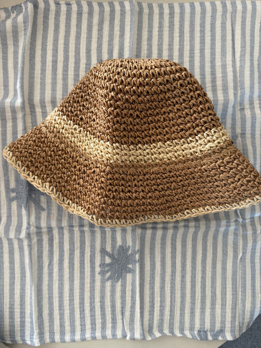 Bucket hat rotan