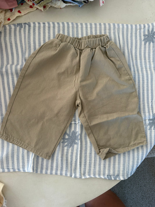 Wide leg groen 74/80