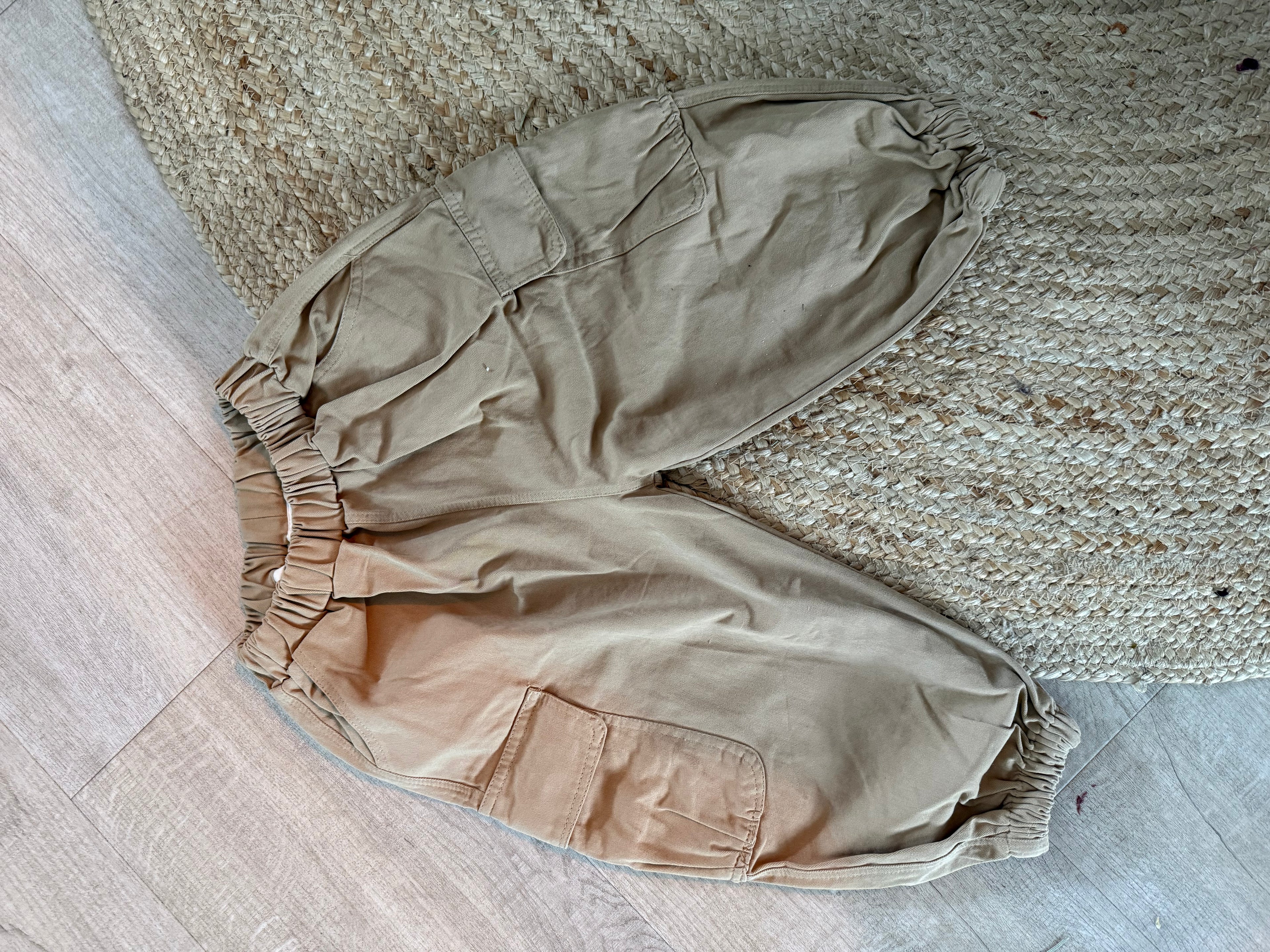 Cargo Jeans braun