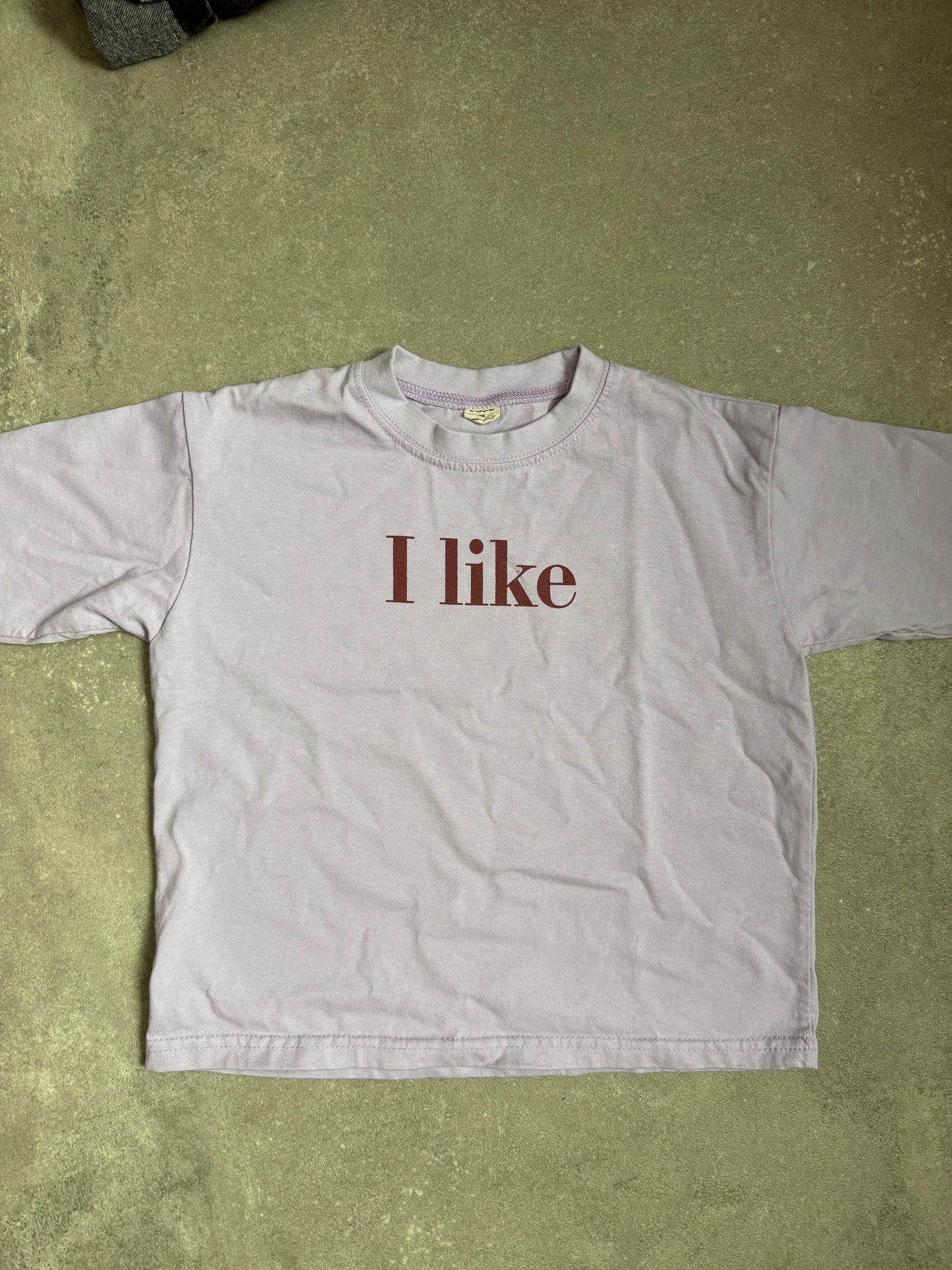 Longsleeve I Like lila